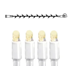 SYSTEM LED EXTRA Ljusslinga 5m 50LED Varmvit/Vit IP44