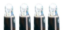 System LED Ljusgardin Extra 1*4m 204LED Svart/Kallvit