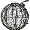 SYSTEM LED Utomhusdekoration Boll 35cm Svart
