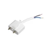 TAKKONTAKT DCL Ojordad 20cm kabel Vit PR Home