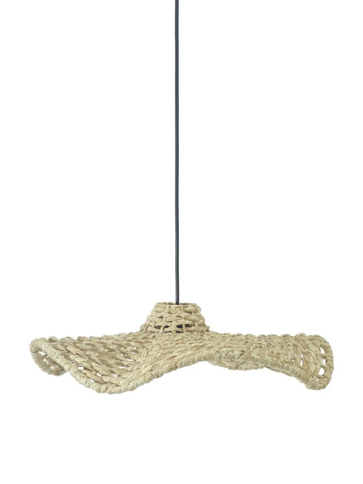 TALI Takpendel 46,5cm Raffia Natur