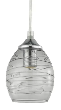 TELLUS Fönsterlampa 10cm Smoke