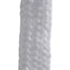 TEXTILKABEL 5 meter Vit