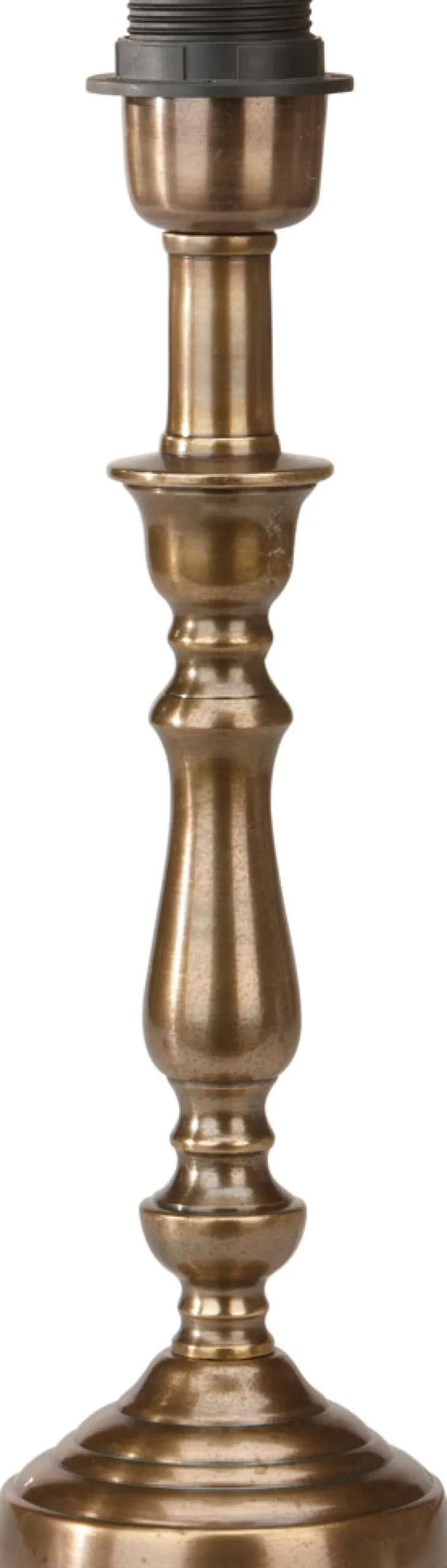 THERESE Lampfot 34cm Antikmässing