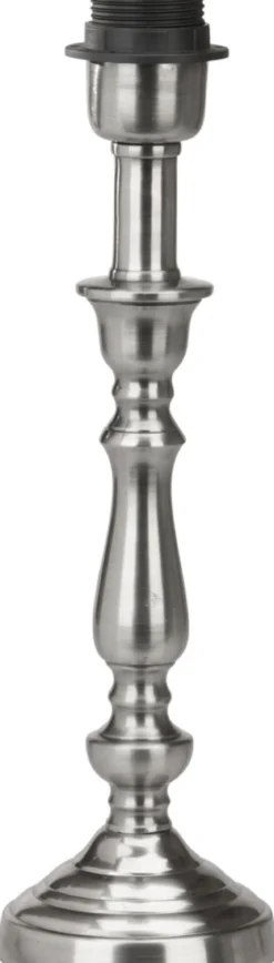 THERESE Lampfot 42cm Antiksilver