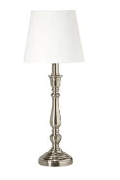 THERESE Lampfot 42cm Antiksilver