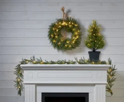 THUJA Dekorationsträd Batteri 55cm Grön