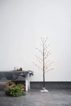 TOBBY TREE Dekorationsträd 122LED 120cm Brun IP44