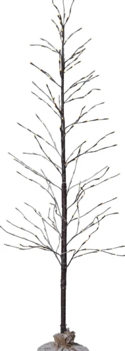 TOBBY TREE Dekorationsträd 196LED 150cm Brun IP44