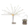 TOPSY Julgransbelysning Toppstjärna Batteri 35cm 100LED Silver