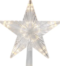 Topsy Toppstjärna 22cm Transparent