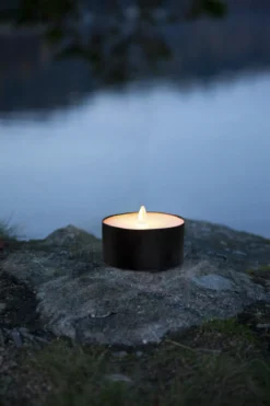 TORCH CANDLE LED-Marschall 10,5cm Svart