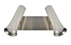 TORONTO Vägglampa Dubbel 27cm Satin nickel