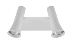 TORONTO Vägglampa Dubbel 27cm Vit