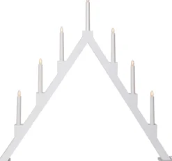 TORPA Ljusstake Vit 71cm