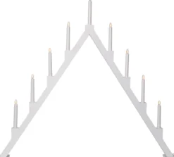 TORPA Ljusstake Vit 85cm