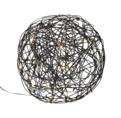 TRASSEL Utomhusdekoration 30cm 50LED IP44 Svart