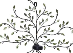 TREE OF LIFE Solcellsdekoration 46cm Grön