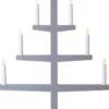 Tripp Ljusstake 7L 77cm Grå