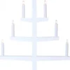 Tripp Ljusstake 7L 77cm Vit