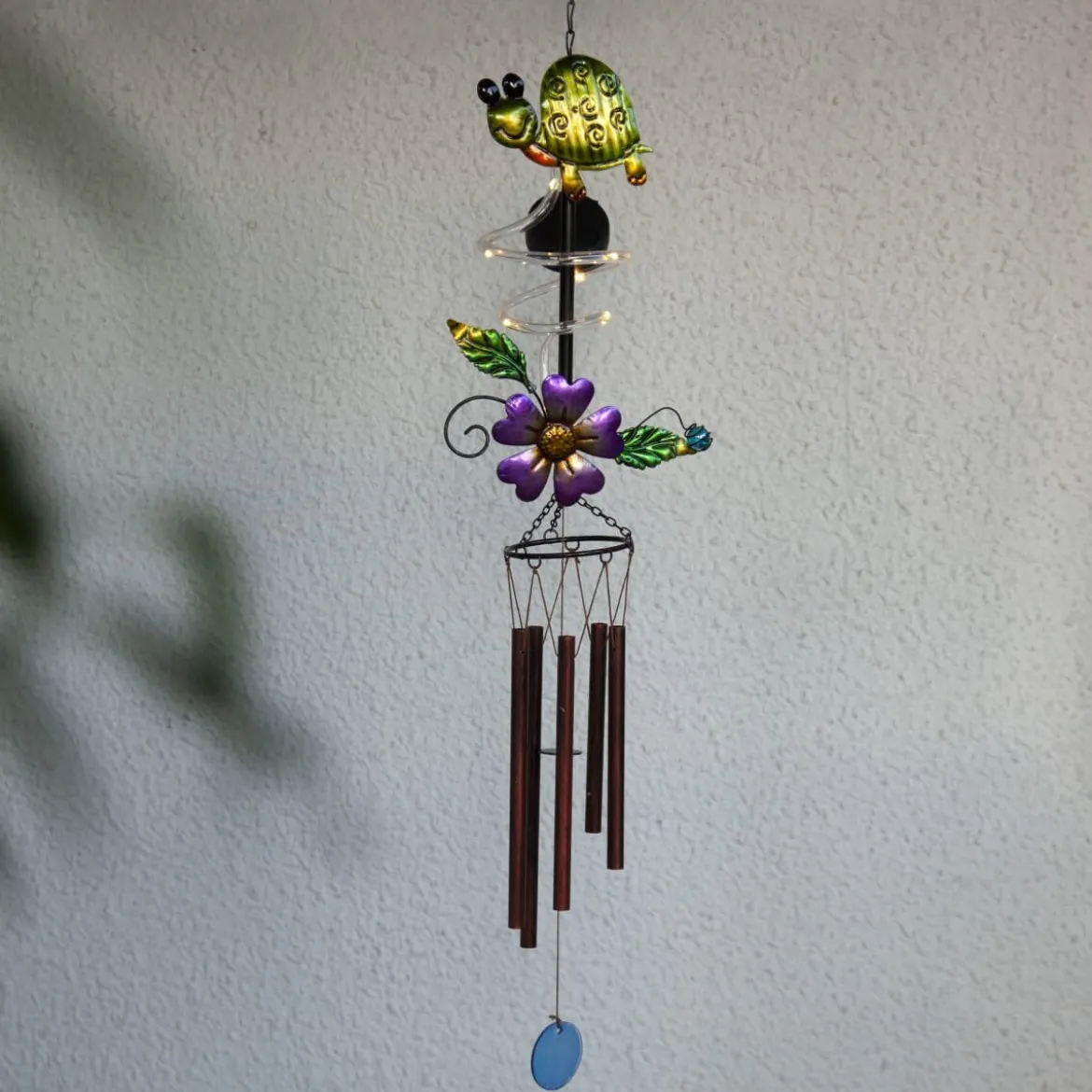 TURTLE Solcellsdekoration 104cm Flerfärgad