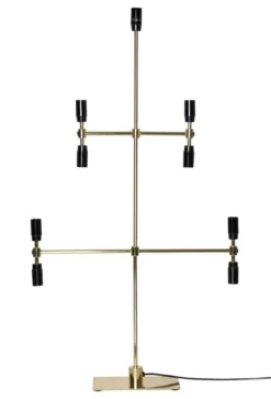 TWICE Ljusstake 9L 91cm Mässing