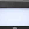 VALLA Solcells-spotlight 20cm Svart