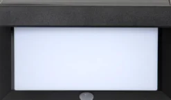 VALLA Solcells-spotlight 20cm Svart