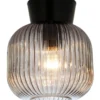 VANJA Plafond 20cm Svart/Rökgrå