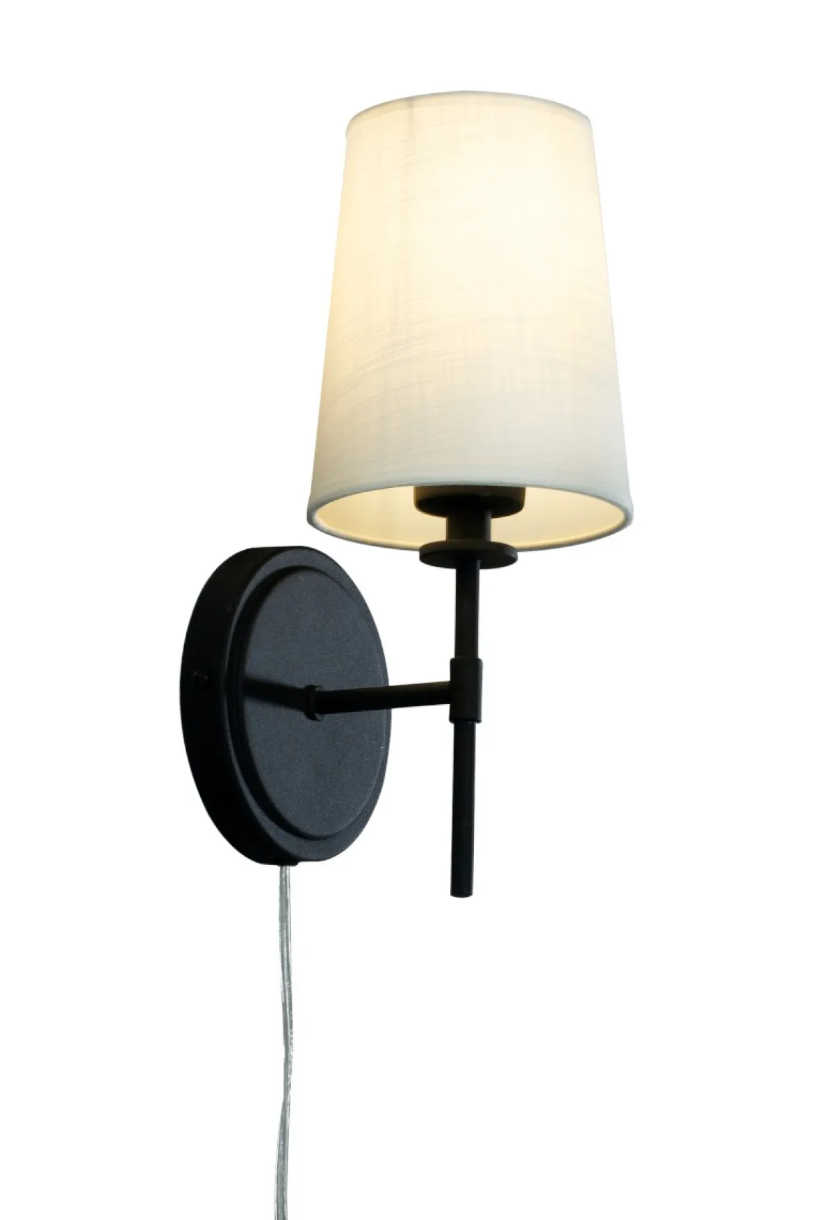 VERBIER Vägglampa 31cm Svart/Vit