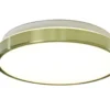 VEROLI Plafond LED 30cm Matt Mässing