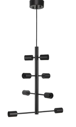 VERONA Takpendel 8L 50cm Svart IP20