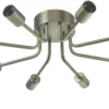 VINCENT Plafond 8L 60cm Antik Nickel