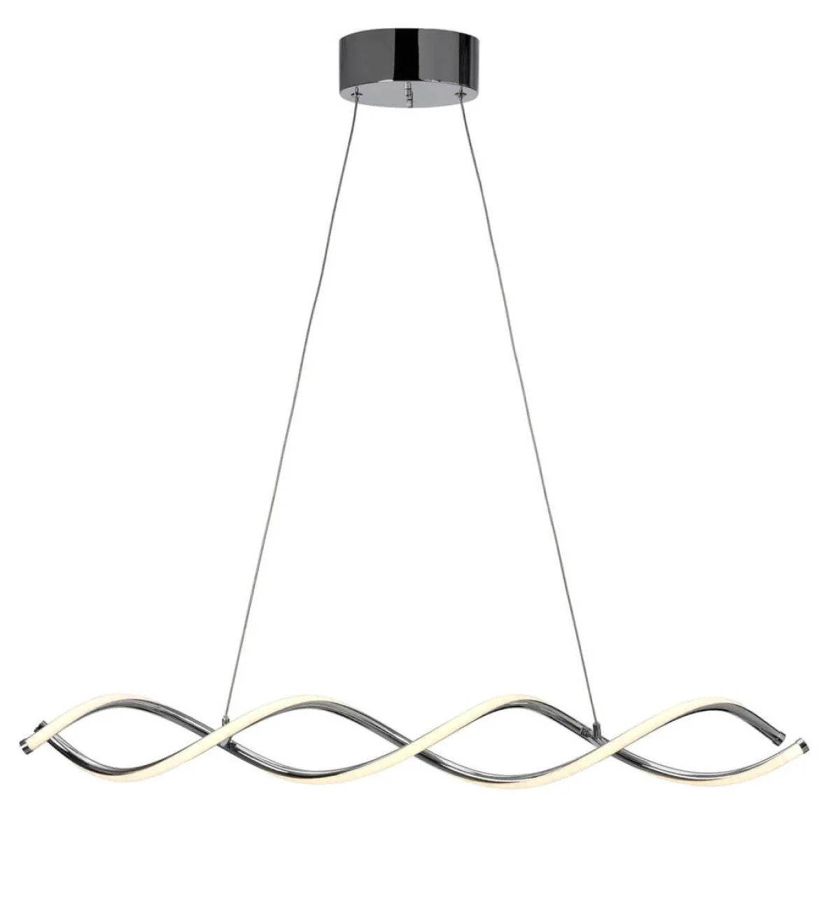VINDLA LED Takpendel 87cm Krom