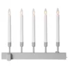 VIND Ljusstake 5L 40cm Beige
