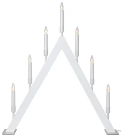VIND Ljusstake 7L 63cm Vit