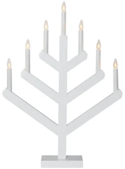 VINGA Ljusstake 7L 62cm Vit
