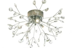 VIVA Plafond 57cm Krom/Klar