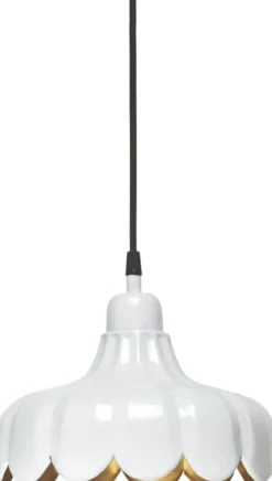 WELLS Tak/Fönsterlampa 24cm Vit/Guld