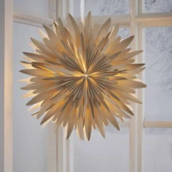 WINTER Pappersstjärna 60cm Beige