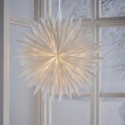 WINTER Pappersstjärna 60cm Vit