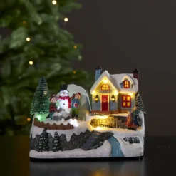 WINTERVILLE Panorama Batteri 18cm Flerfärgad