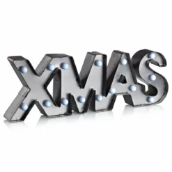 WORD Dekoration Xmas LED Grå