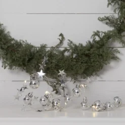 X-MAS Ljusslinga 90cm Silver