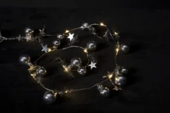 X-MAS Ljusslinga 90cm Silver