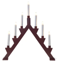 ZACK Träljusstake 53cm Röd
