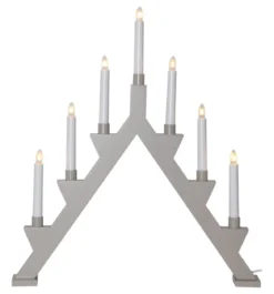 ZACK Träljusstake 7L 53cm Beige