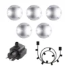 ZENIT DUO Decklight 7cm 5-Pack inkl. Trafo 12V IP67