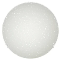 ZODIAC LED Plafond 48cm Frostad/Mönster