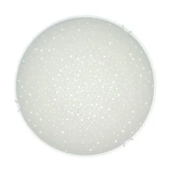 ZODIAC LED-Plafond 30cm Frostad/Mönster